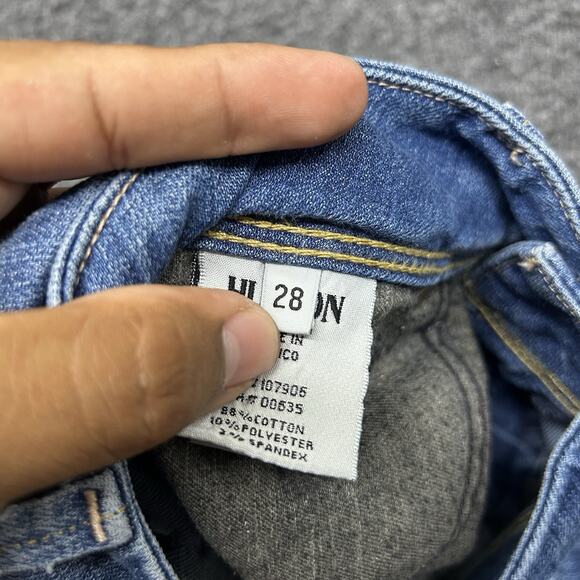 Hudson‎ Jeans Women's Ginny Straight Leg Full Length Jeans Blue Size 28 Light - Picture 6 of 8